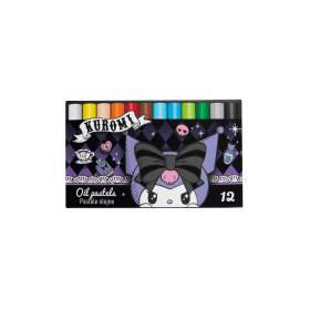 Маслени пастели 12 цвята Colorino Kuromi