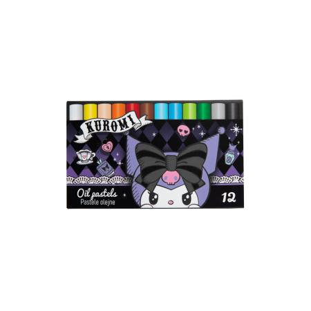 Маслени пастели 12 цвята Colorino Kuromi