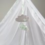 Бебешка кошара Roba Happy Cloud White, 60/120 см