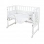 Бебешка кошара Roba Safe asleep Star Magic White 3в1, 45/90 см