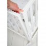 Бебешка кошара Roba Safe asleep Star Magic White 3в1, 45/90 см