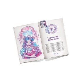 Комплект магнитни книгоразделители, Звездни принцеси, син