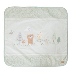 Бебешко одеяло Roba Woodland Buddies Pastel Green, 80х80 см.
