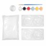 Творчески комплект, Totum, Bluey 2 в 1, Декорирай сам гипсови фигурки и картички