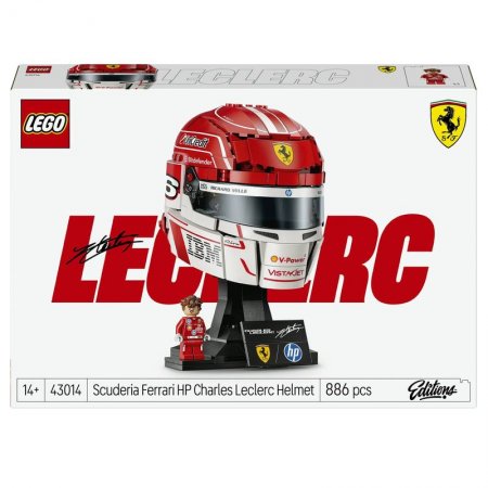 Конструктор LEGO Editions Каска на Шарл Льоклер-Scuderia Ferrari HP 43014