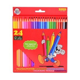 Цветни моливи, 24 цвята