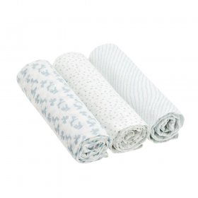 Пелени Lassig Lela Light Blue 80x80 см. 3 бр.
