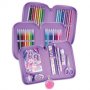 Трисекционен ученически несесер, Пижамено парти, Небулия и Кристалия