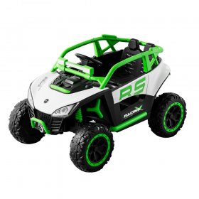 OCIE Джип Акумулаторен 12V UTV Racing с родителски контрол Зелен