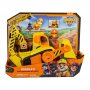 Paw Patrol Rubble and Crew Строителна машина със звукови и светлинни ефекти и кученце Ръбъл