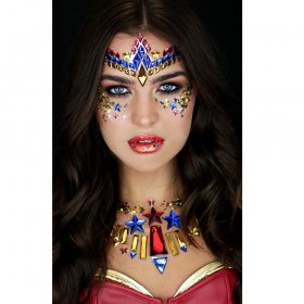 Бижута за лице Rubies Wonderwoman