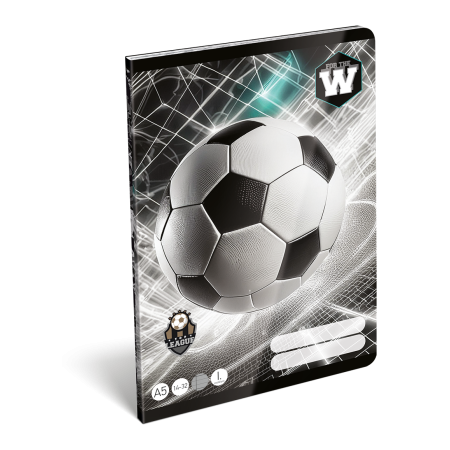 LIZZY CARD Top League FTW тетрадка А4, бели листи