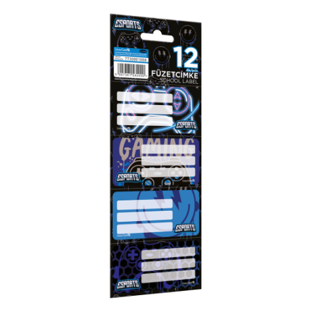 LIZZY CARD Esport GAMER ON DUTY етикети