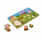 Eichhorn Peppa Pig Дървен пъзел с дръжки – 13 части