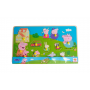Eichhorn Peppa Pig Дървен пъзел с дръжки – 13 части