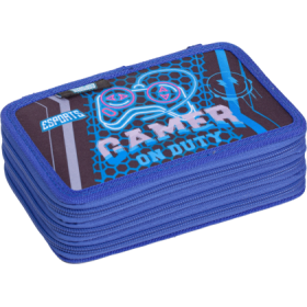 LIZZY CARD Esport GAMER ON DUTY несесер с 3 ципа