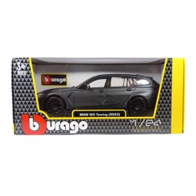 Bburago - модел на кола 1:24 - BMW M3 Touring (2023), матов сив