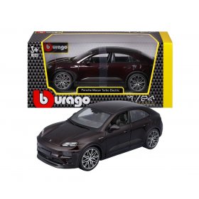Bburago - модел на кола 1:24 - Porsche Macan Turbo Electric, кафяв
