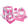 LIZZY CARD LOLLIPOP RAINBOW комплект 5 в 1 - раница, несесер, спортна торба, бутилка, кутия за храна