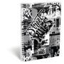 LIZZY CARD Street RULES тетрадка А4, РЕД