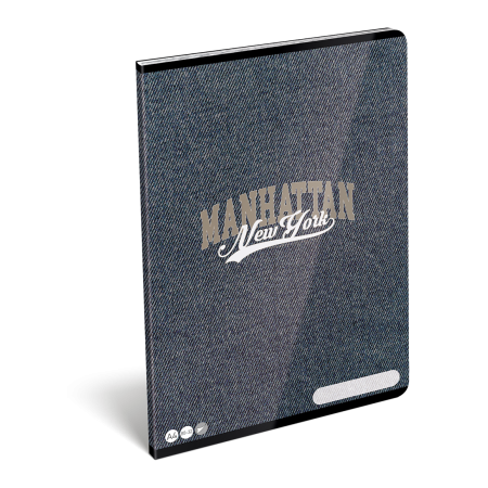 LIZZY CARD Manhattan NEW YORK тетрадка А4, редове