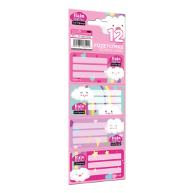 LIZZY CARD LOLLIPOP RAINBOW етикети