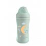 Чаша със силиконовa сламка 220мл Moony me Mint
