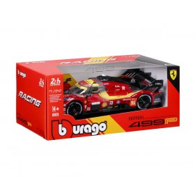 Bburago - модел на кола 1:24 - 499P (LeMans 2025), червен цвят 51