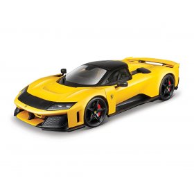 Bburago Ferrari - модел на кола 1:18 - F80, жълт цвят