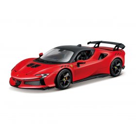 Bburago - модел на кола 1:24 - SF90 XX Stradale, червен цвят