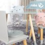 Детска маса със столчета Roba с мрежа за съхранение