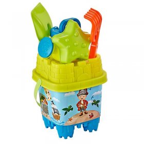Комплект играчки за пясък Raya Toys Герои, 6 части