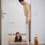Предпазна преграда за бебе Hauck Clear Step Autoclose 2