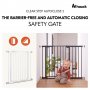 Предпазна преграда за бебе Hauck Clear Step Autoclose 2