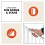 Предпазна преграда за бебе Hauck Clear Step Autoclose 2
