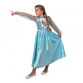 Детски карнавален костюм Rubies Frozen Елза Размер 9-10г. и 11-12г. 610494