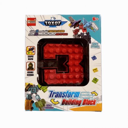 Робот трансформер 2в1 Raya Toys Цифра