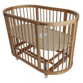 Бебешка кошара Azaria Multi 8 в 1, с матрак, 60/120 см