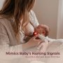 Уред за грижа за зърната 3 в 1 с крем и резервен пълнител Momcozy ComfortNip, Охлаждане, Затопляне и Вибрация