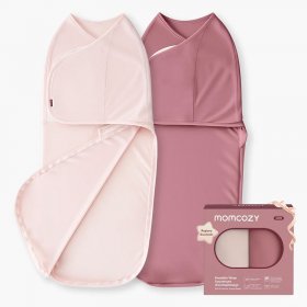 Антистрес пелена за повиване Momcozy Easy Swaddle Wrap, 0-3 месеца