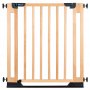 Предпазна преграда за бебе Hauck Clear Step Easyclose Eco Beech
