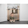 Предпазна преграда за бебе Hauck Clear Step Easyclose Eco Beech
