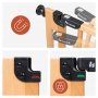 Предпазна преграда за бебе Hauck Clear Step Easyclose Eco Beech