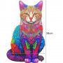 Дървен пъзел - Котка