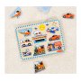 Melissa & Doug - Дървен пъзел със звук: Превозни средства