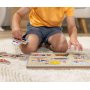 Melissa & Doug - Дървен пъзел със звук: Превозни средства