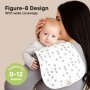 Кърпи За Оригване От Органичен Памук 5 бр KeaBabies