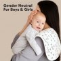 Кърпи За Оригване От Органичен Памук 5 бр KeaBabies