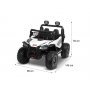 Акумулаторен Автомобил С Висока Проходимост Blaze Blue Caretero Toyz