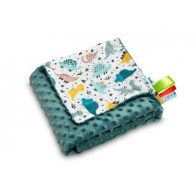 Одеяло Minky Emerald Dinosaurs 75X100 Sensillo